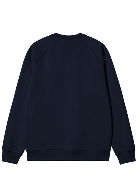 chase sweatshirt man blue mizar CARHARTT WIP | I0336602MZ.XX